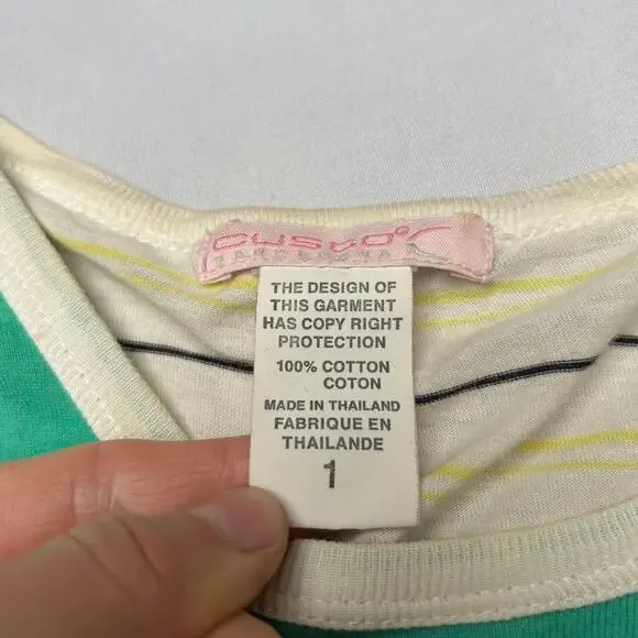 Vintage Y2K Custo Barcelona Sunshine Florida Long Sleeve Shirt Women's 1/Small - Picture 4 of 11